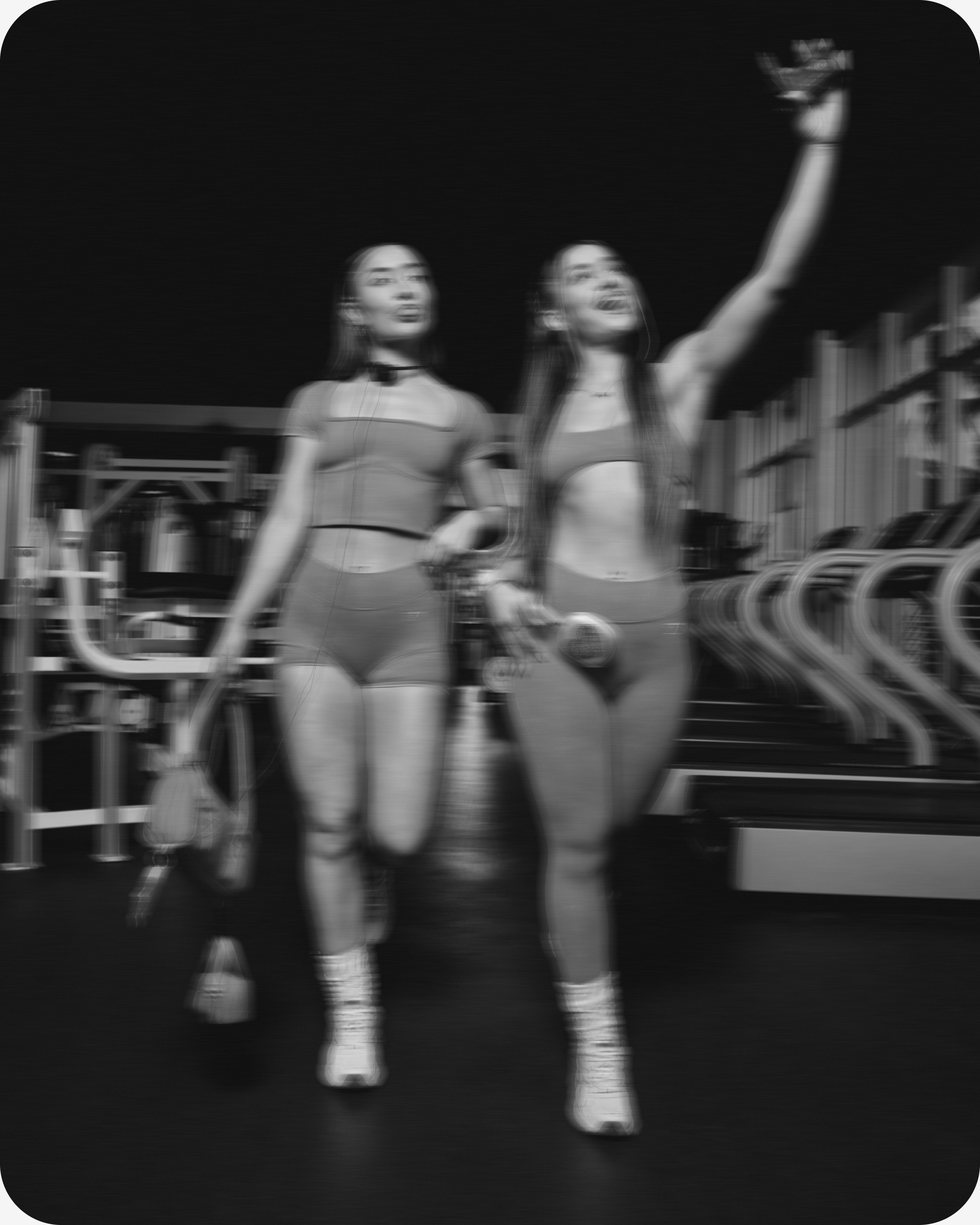 Membres OnFit à l'entraînement